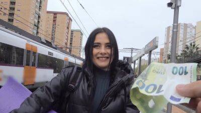 Impressive public porn with a young Czech teen avid for cash - Czech Republic on vidfreenow.com