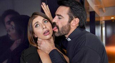 TOUGHLOVEX Ivy Lebelle rough sex with a priest on vidfreenow.com