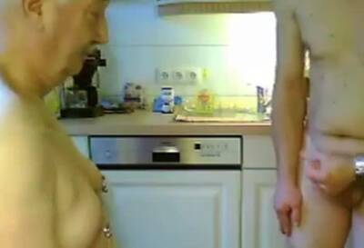 Grandpa couple on cam on vidfreenow.com