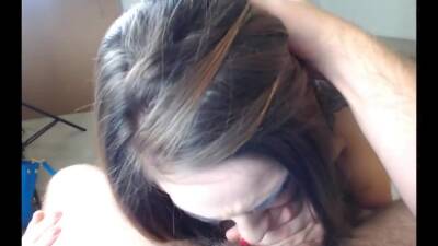 POV blowjob whore with some hot face slapping on vidfreenow.com