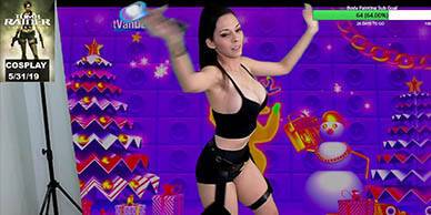 Twitch Thot Katvandermeer Huge Milkers Just Dance Clip on vidfreenow.com