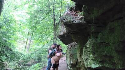 Hotwife Takes Cock Unprotected In The Woods on vidfreenow.com