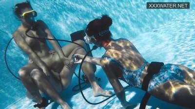 Girls Underwater Having Hardcore Sex With Polina Rucheyok on vidfreenow.com