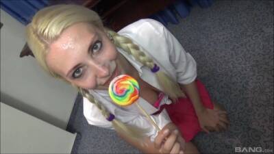 Fucking at home with anal loving blonde stranger Edgen in POV on vidfreenow.com