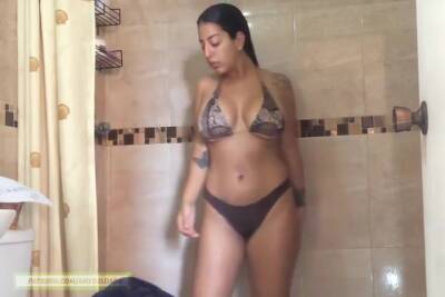 Amy Delgado Bikini Shower Exclusive Patreon Video on vidfreenow.com