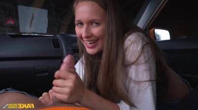 Pass Me To See My Perfect Jugs 1 - Fake Driving School on vidfreenow.com