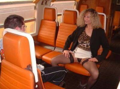 Virgin boy and amateur milf in train - France on vidfreenow.com