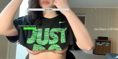 Twitch Thot Jordybbyxo Underboob Slip on vidfreenow.com