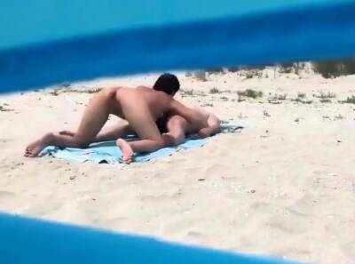 Nude Couple Spying Mature Couple Fucking Nudist Beach on vidfreenow.com