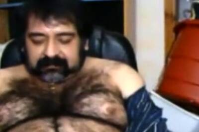 Big hairy bear and hairy body on vidfreenow.com