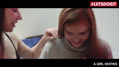 Redhead Vixen Jia Lissa Seduced And Fucked By Lesbian Roommate on vidfreenow.com