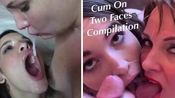 Cum on Two Girls: Facial Compilation with Cum Play & Cum Swallow -Featuring Eden Sin, Brooke Johnson, SexySpunkyGirl & Mister Spunks on vidfreenow.com