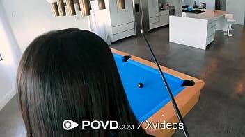 POVD Sexy Billiards Hot Piece Of Ass Gets Fucked In POV on vidfreenow.com