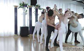 Daddy punishes teen Ballerinas on vidfreenow.com