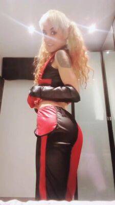 Sluty girl in latex craves for some rough perverted BDSM on vidfreenow.com