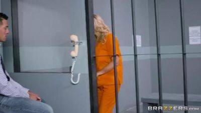 Julia Ann is a mature blonde inmate craving a big dick on vidfreenow.com