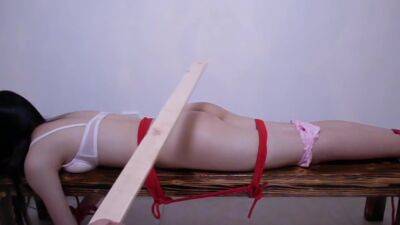 Spanked And Whipped On The - Chinese Babe - China on vidfreenow.com