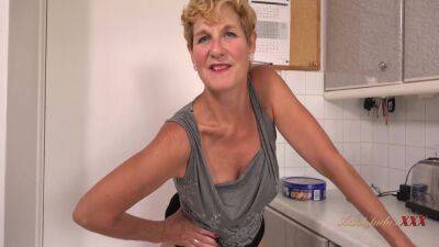 Busty 57yo Ms. Molly Sucks Your Cock & Lets You Fuck Her In The Kitchen on vidfreenow.com