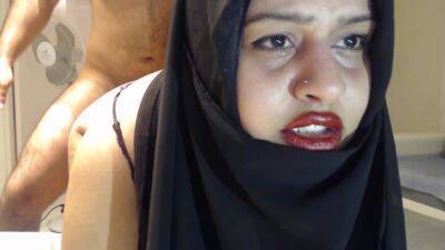 Painful Surprise Anal With Married Hijab Woman ! on vidfreenow.com