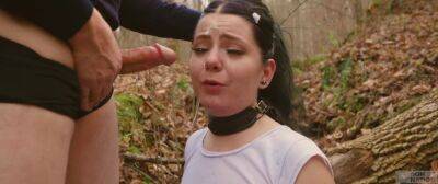 Rough Anal Sex And Atm With Sweaty Rimjobs For Painslut While Hiking Up Mountain on vidfreenow.com