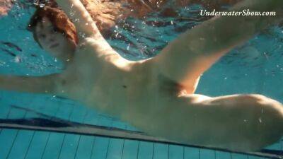 Russian Girl Edwiga Swims Nude In The Pool In Russia - Russia on vidfreenow.com