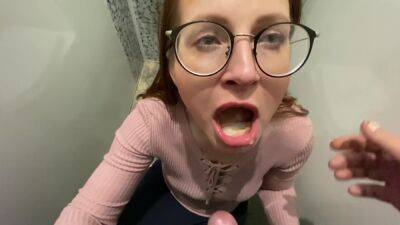 Risky Public Testing Sex Toy In The Store And Cum In Mouth In Public Toilet on vidfreenow.com