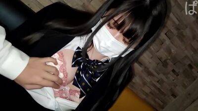 Japanese College Girl Is Wearing Her School Uniform While - Japan on vidfreenow.com