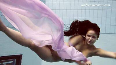 Paulinka Mega Beautiful Big Tits Underwater Teen on vidfreenow.com