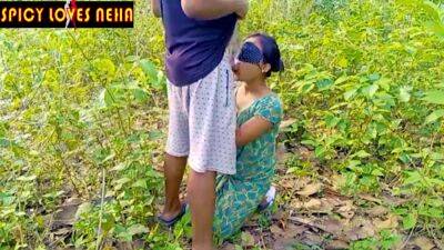 Indian Risky Outdoor Jungle Sex With Beautiful Girl & Cum Swallow - India on vidfreenow.com