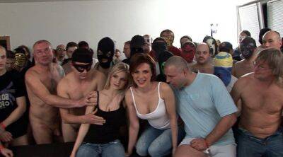 Massacre!! 120 Guys Gangbanged two czech whores - Czech Republic on vidfreenow.com