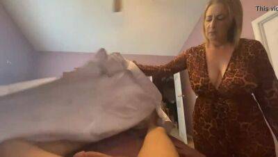 Stepmom Helps Stepson With Morning Wood - Danni Jones - Danni2427 - milf taboo cougar Mature - Family on vidfreenow.com