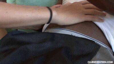 Chubby teen working out a BBC on vidfreenow.com