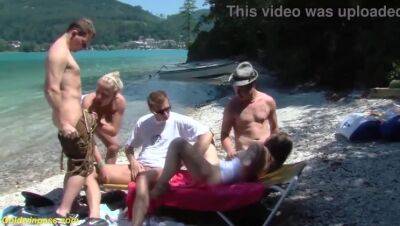 Real public german beach fuck orgy - Germany on vidfreenow.com