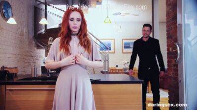 Ella Hughes pleasing Alberto's cock on vidfreenow.com