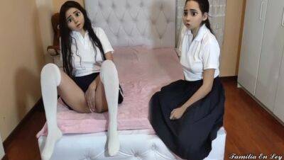 Innocent Stepdaughters Sexually Educated By Their Perverted Stepdad When Their Mom Is Not At Home on vidfreenow.com