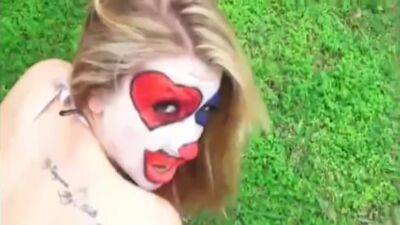 Hot Clown Fun Pov Blue Blonde on vidfreenow.com