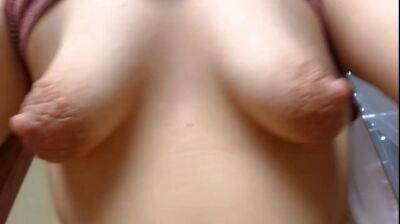 Shriveled puffy nipples small saggy tits pulled on on vidfreenow.com