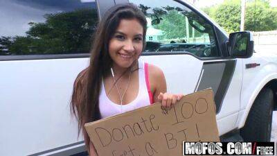 (Zaya Cassidy) - Teen Spinners Wet T-Shirt Car Wash on vidfreenow.com