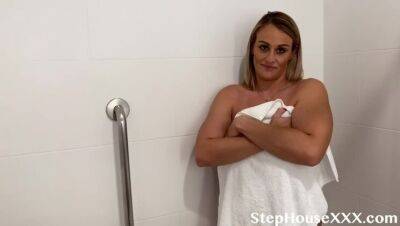 Step mom caught in the bathtub on vidfreenow.com