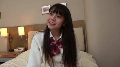 18 yo Asian teen in school uniform swallows cock and gets her slit nailed hard - Japan on vidfreenow.com