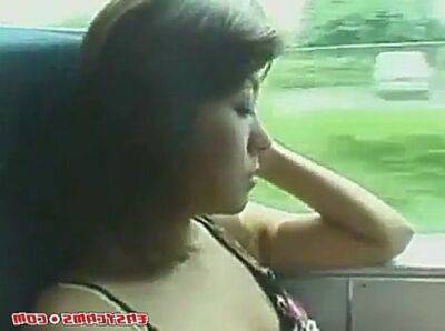 Asian fuck in the train on vidfreenow.com