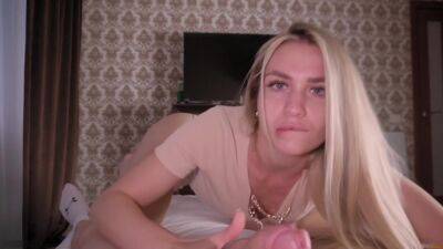 Pretty Hot Blonde Sucks Big Dick Rides Perfect Ass Part1 on vidfreenow.com