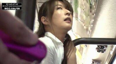 Hot Japanese Babe On The Bus - Blowjob - Japan on vidfreenow.com