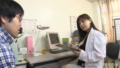 Aroused Japanese mature nurse falls for guy's proposal to fuck - Japan on vidfreenow.com