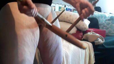 Broken Chair Leg #4! While Standing And Squirting Down My Legs! on vidfreenow.com