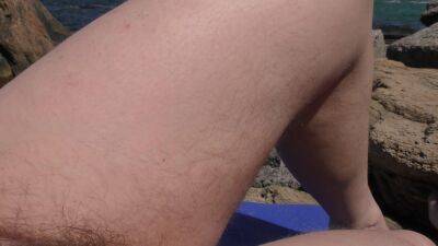 Hairy wife on nudist beach on vidfreenow.com