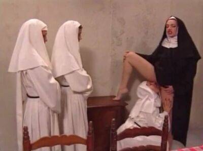 Nun turns the monastery into a lesbian residence on vidfreenow.com