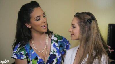 Jelena Jensen seduced shy teen Kimmy Granger on vidfreenow.com