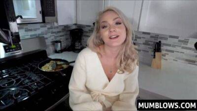 Stepson grabs Stepmoms ass while shes cooking on vidfreenow.com