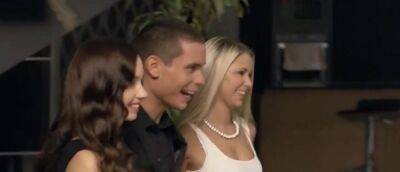 Two swinging blonde chicks and their partners gathered for a passionate foursome on vidfreenow.com